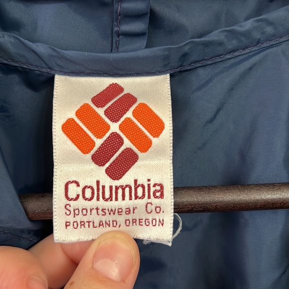 Columbia men’s blue windbreaker size medium - Picture 5 of 7